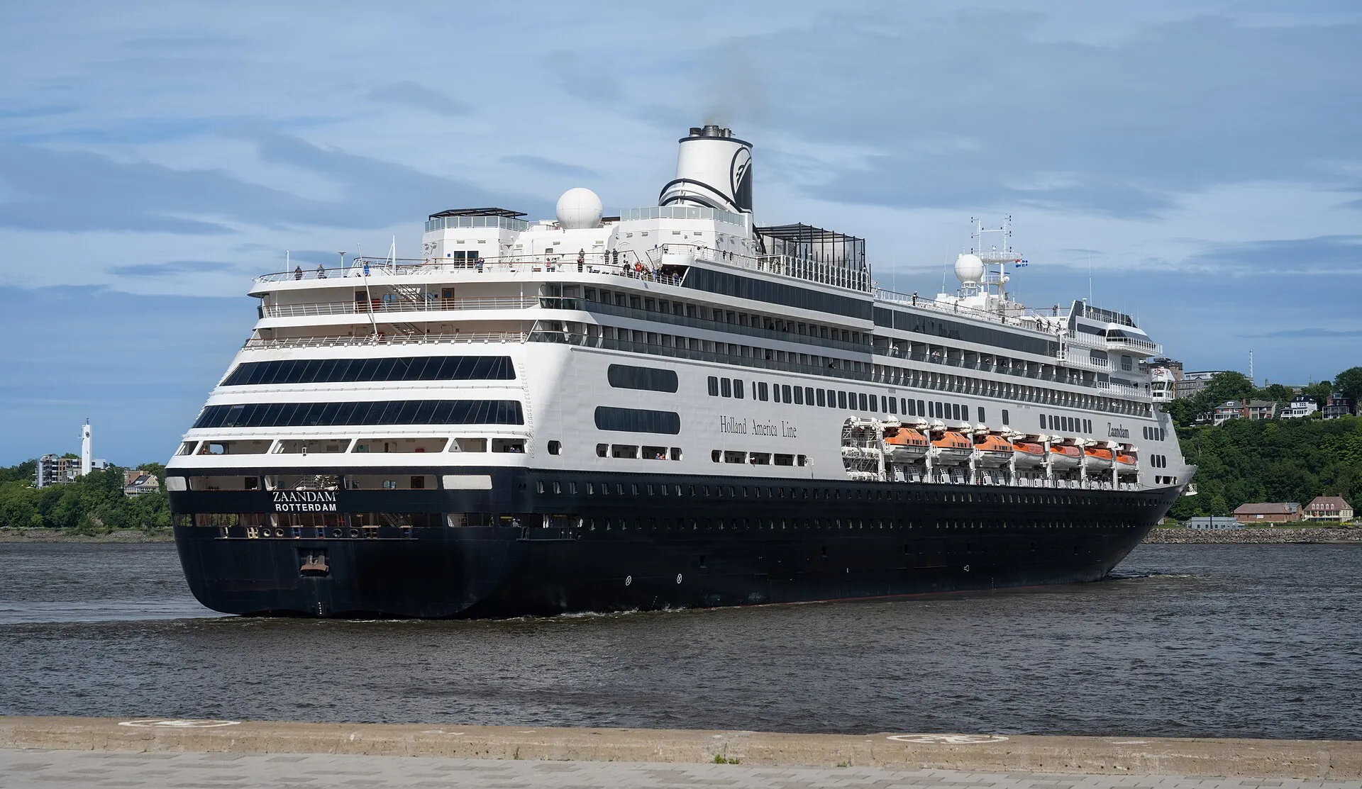 Cruise ship at berth